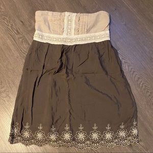 Strapless Summer Dress